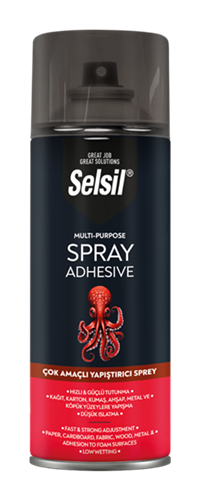 SELSİL ÇOK AMAÇLI YAPIŞTIRICI SPREY - 400ML